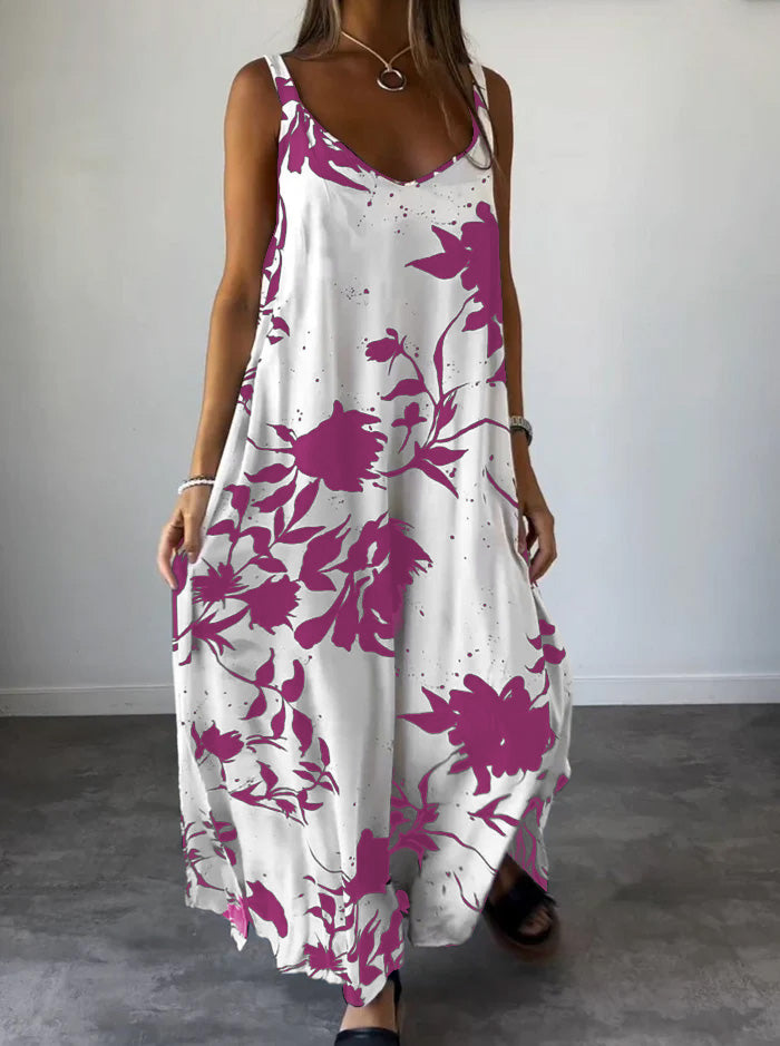 Printed Slip Dress