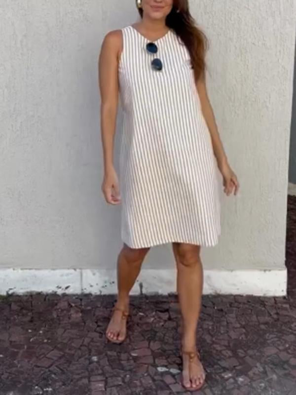 simple striped dress