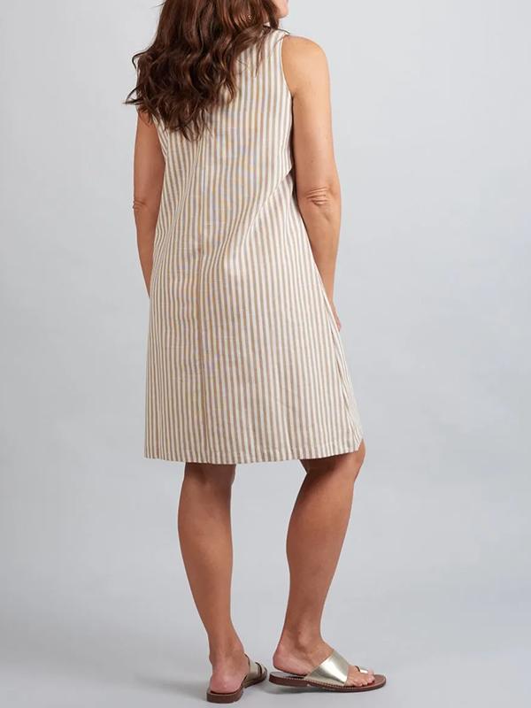 simple striped dress