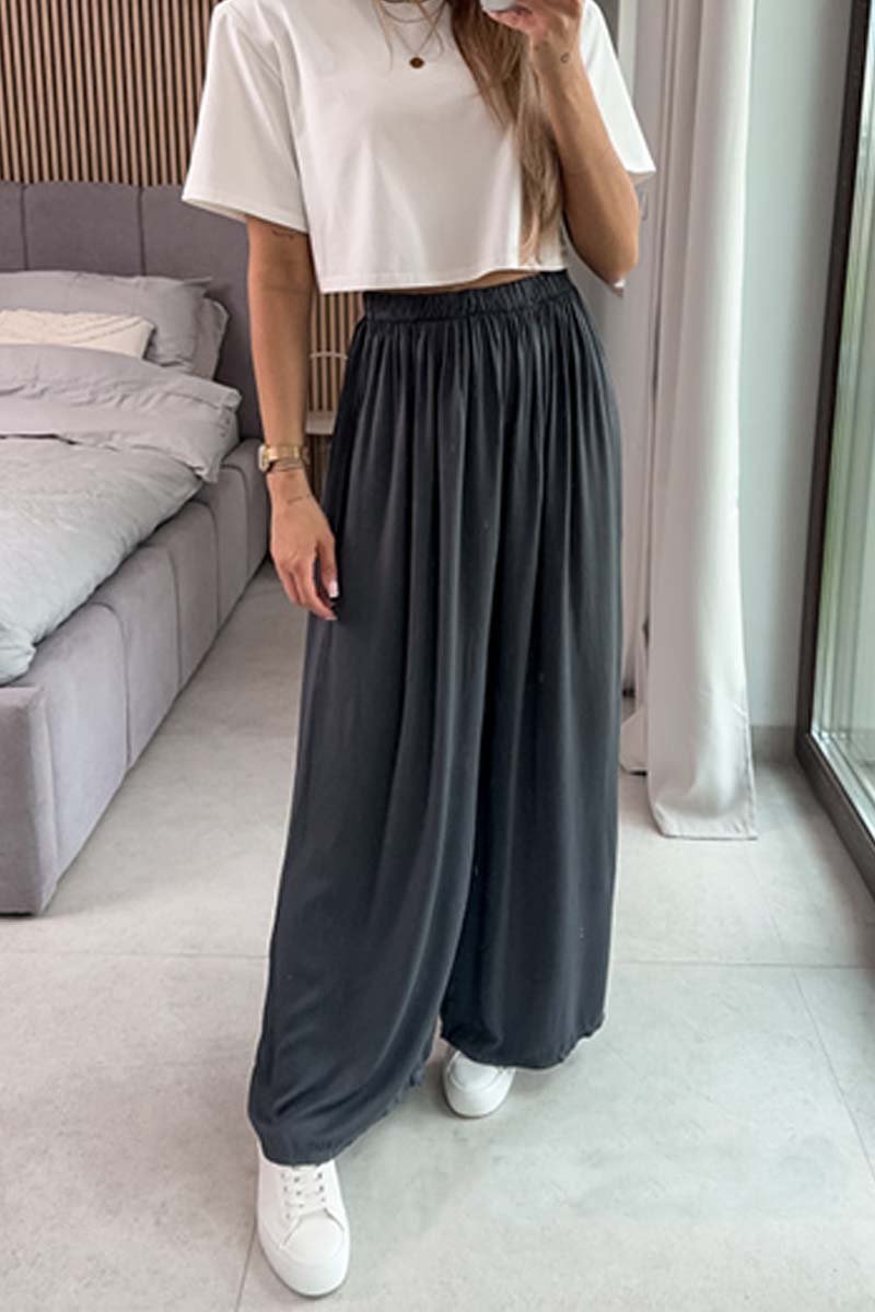 Women's casual loose wide leg pants