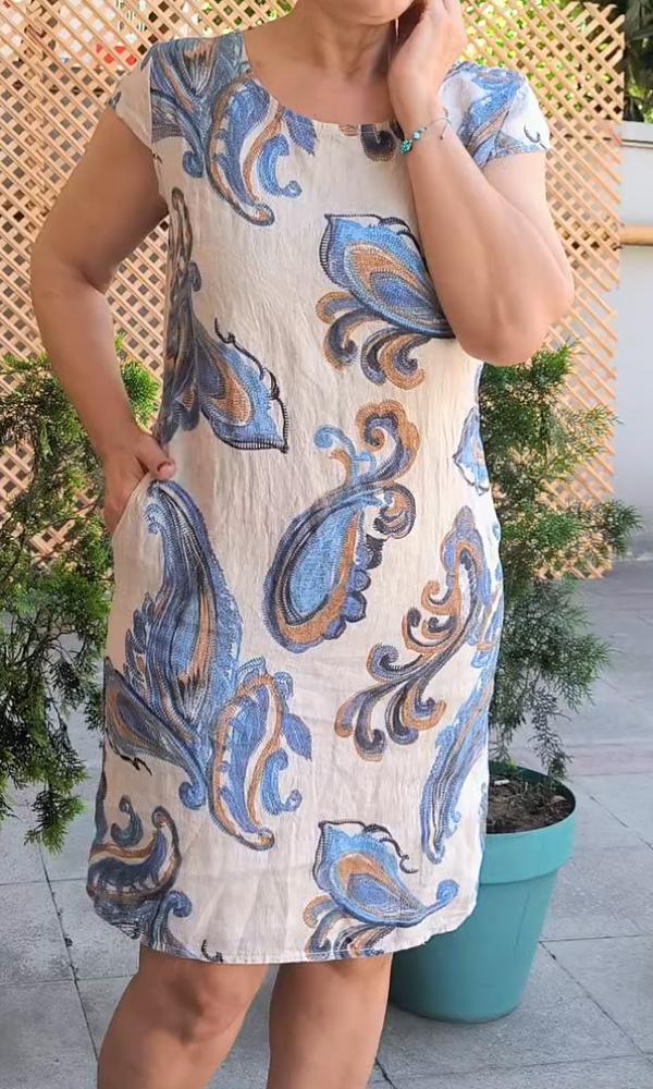 Casual And Comfortable Printed Dress