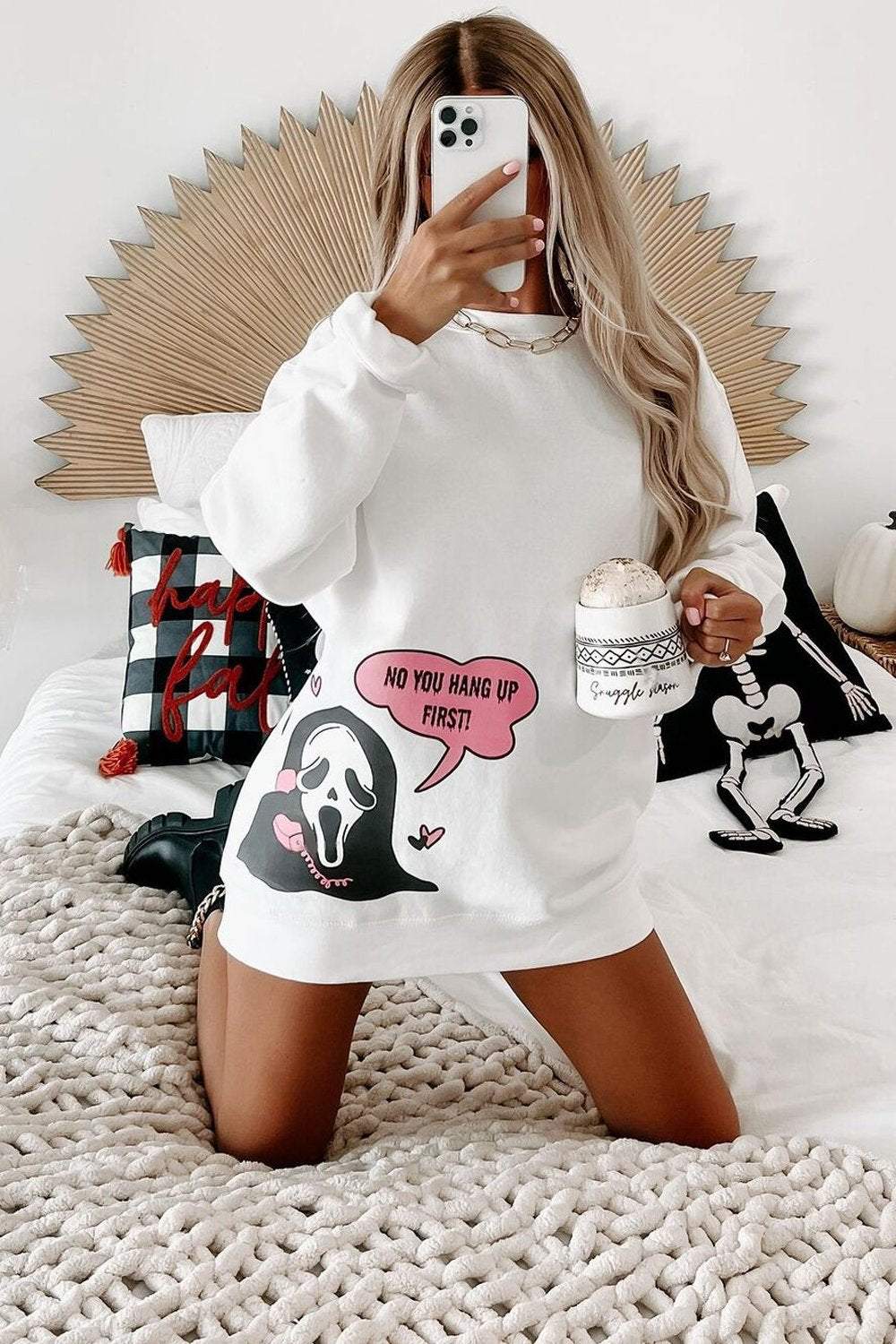 Women's Halloween Pullover Sweatshirt