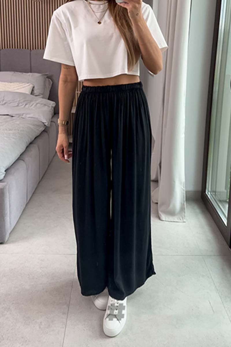 Women's casual loose wide leg pants