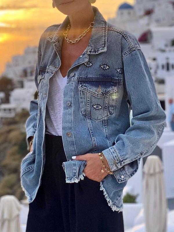 Sophisticated Design Denim Jacket