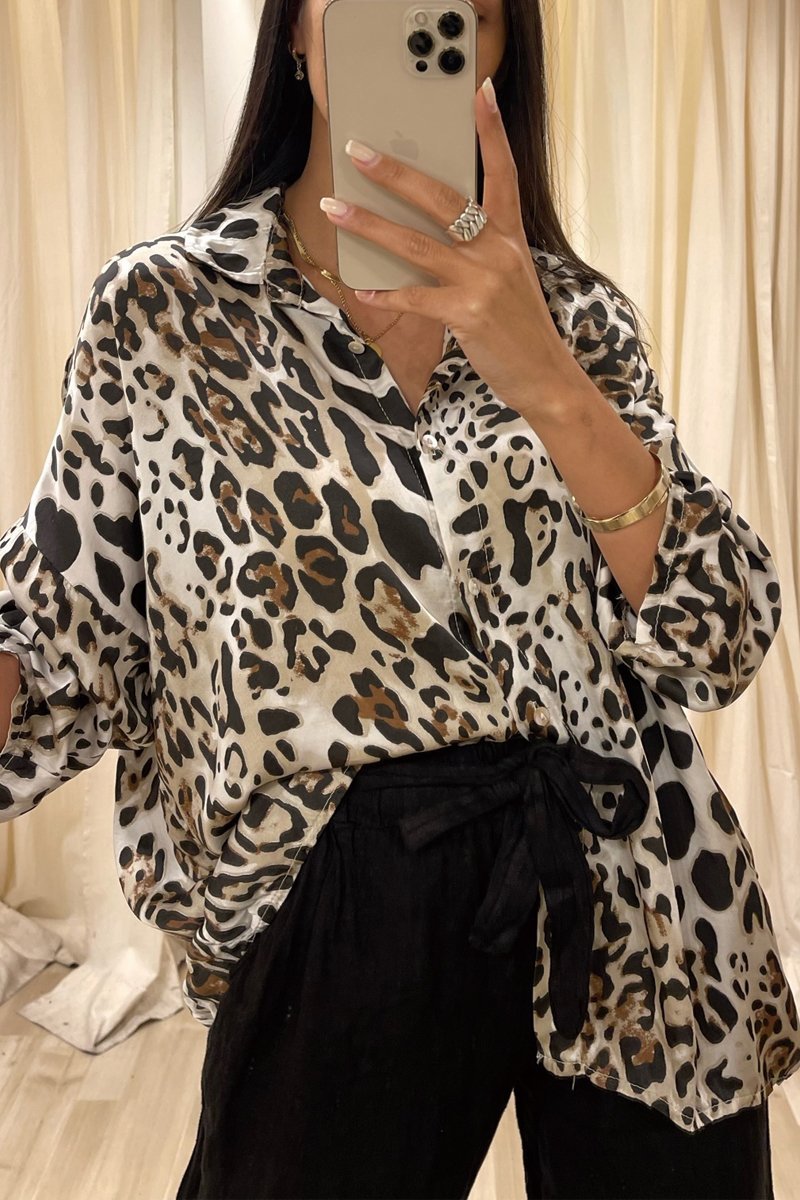 Leopard print shirt