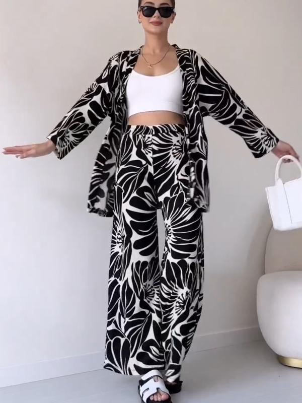 Two Piece Outfits Casual Lounge Sets V Neck Sweatshirt Pullover With Pants