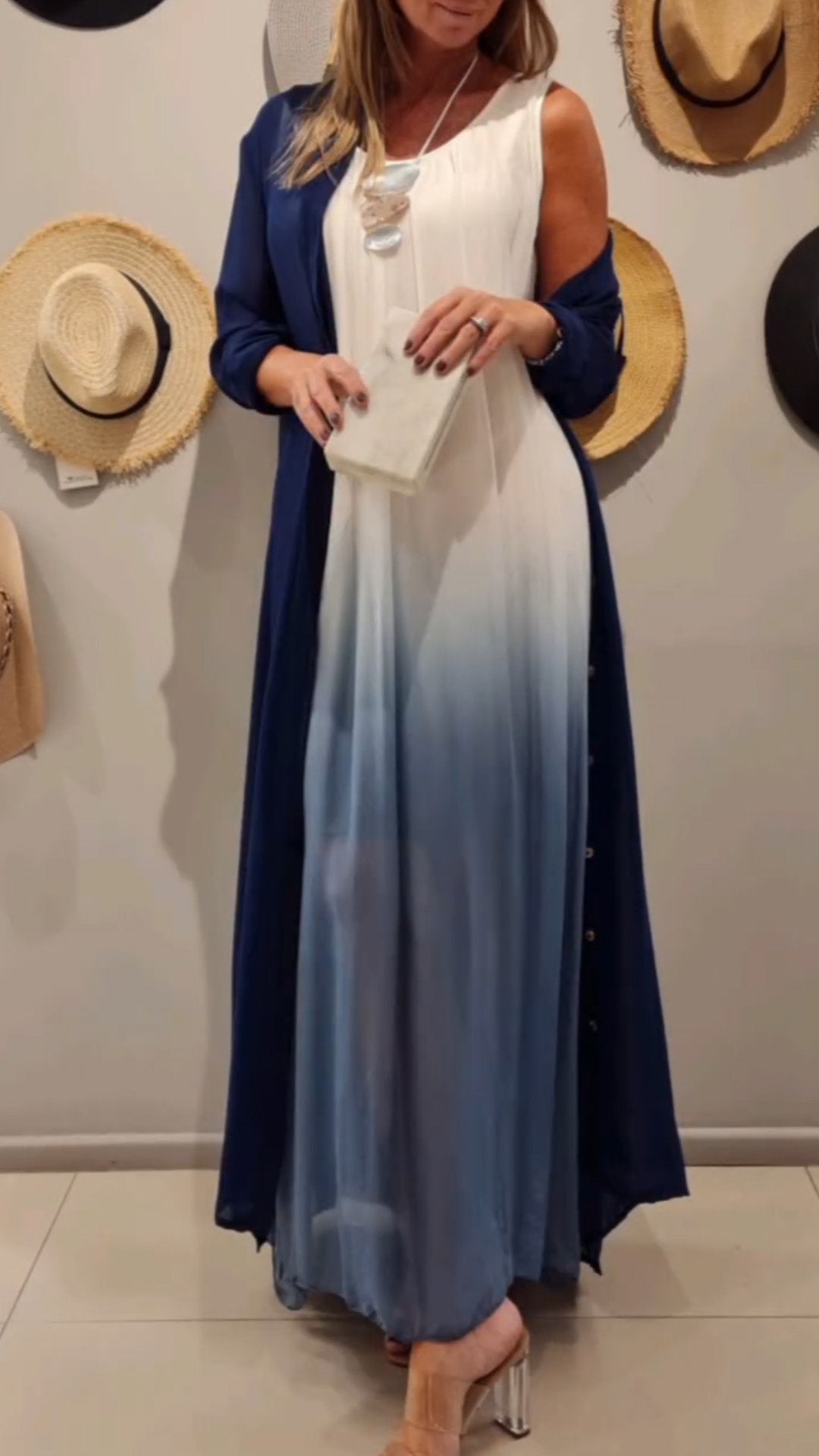 Gradient Long Dress