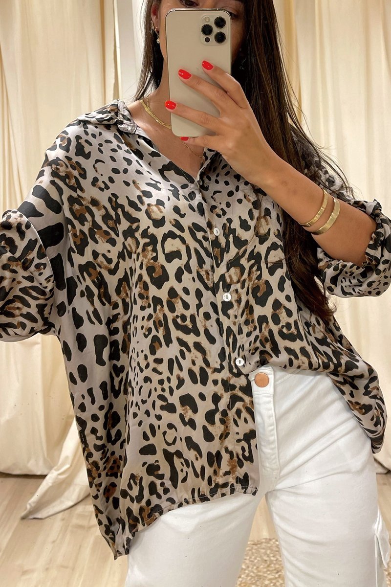 Leopard print shirt