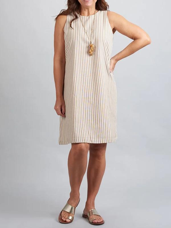 simple striped dress