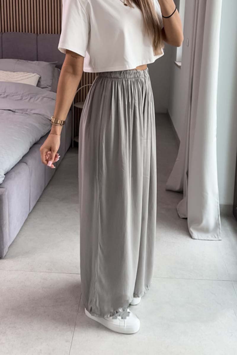 Women's casual loose wide leg pants