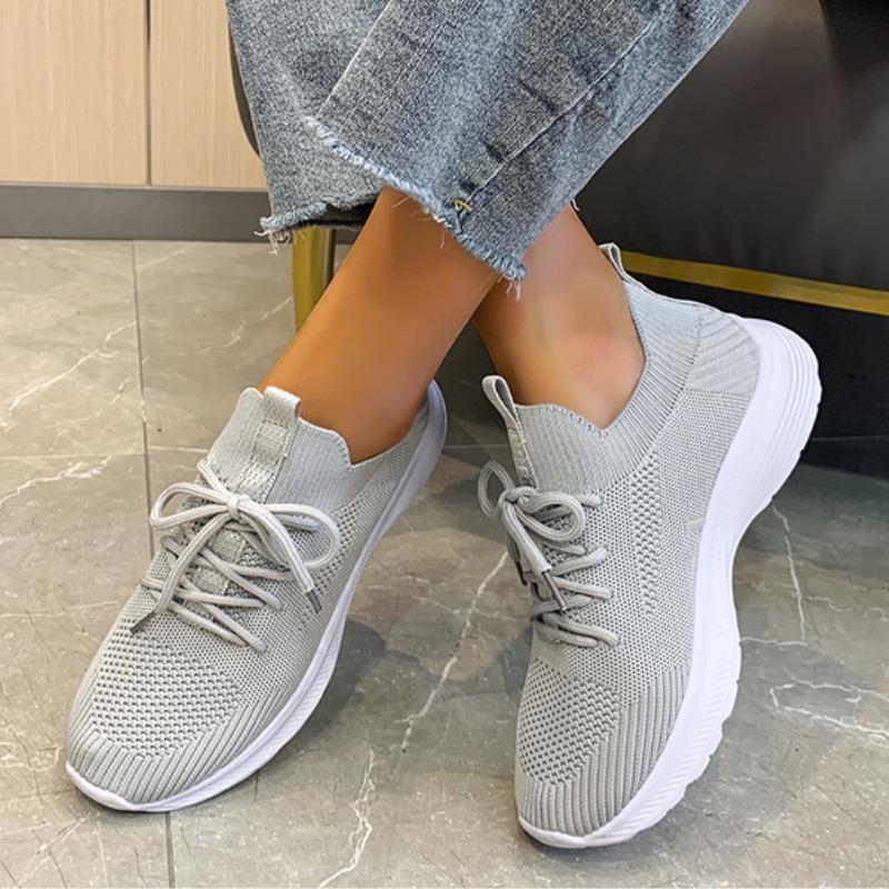 Women's Breathable Fly Woven Surface Lightweight Comfortable Casual Shoes