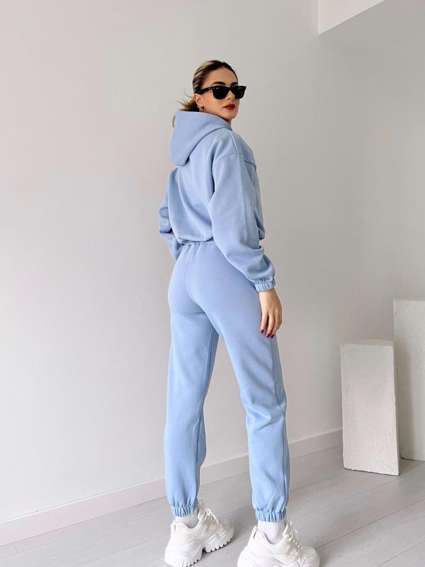 Two Piece Outfits Casual Lounge Sets Long Sleeve Drawstring Cropped Hoodie With Sweatpants