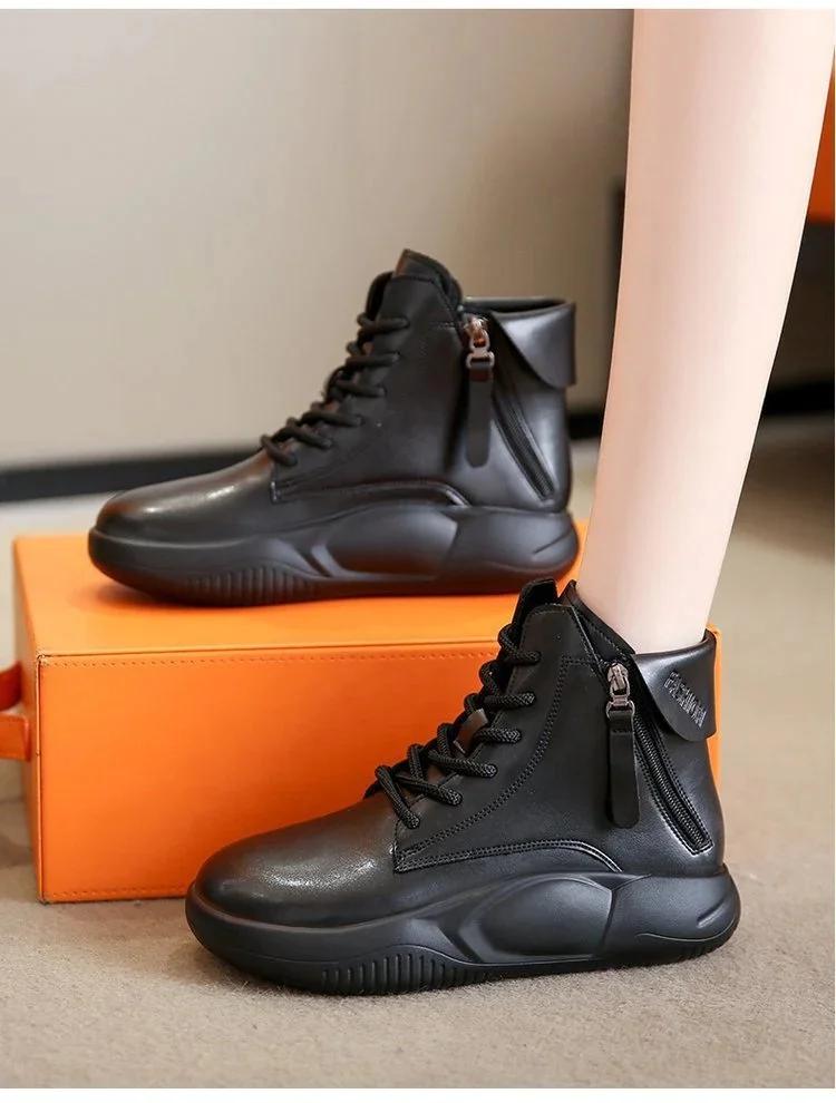 Women Casual Comfortable Chunky Shoes