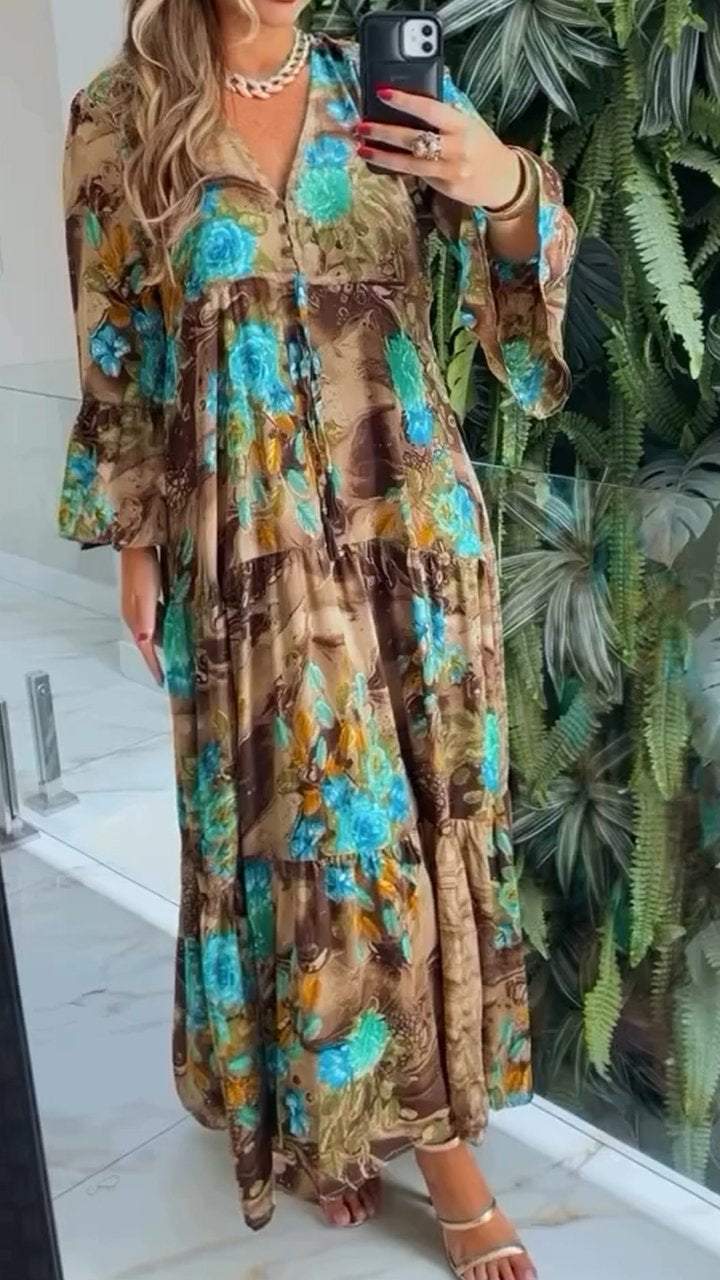 Women's Casual Printed Dress